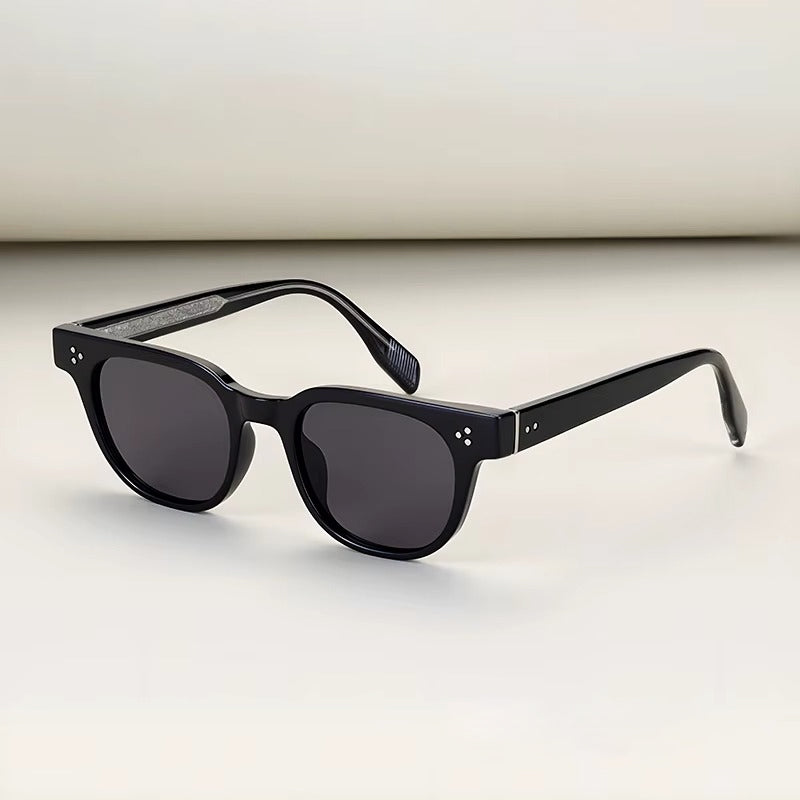 Retro Square Sunglasses with Clean Lines