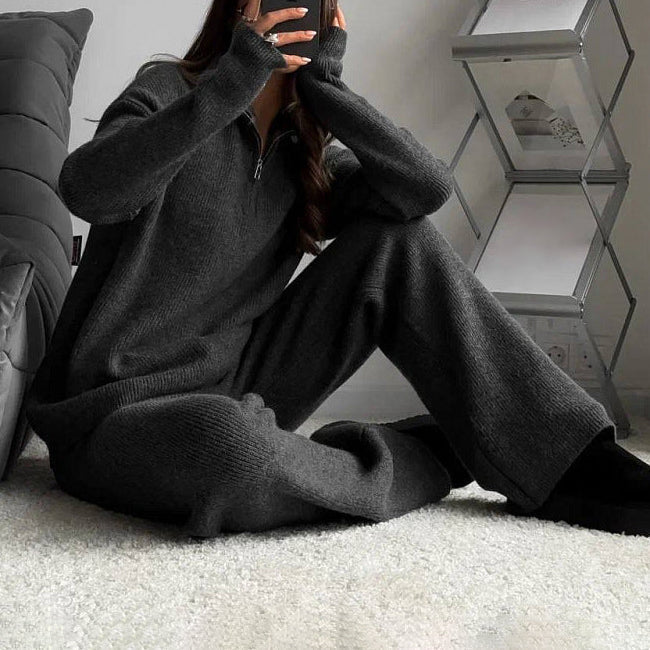 Elise Leroy Elegant Knitted Set