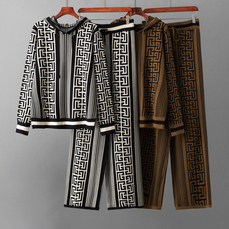 Maze Luxe Knitted 2-Piece Set