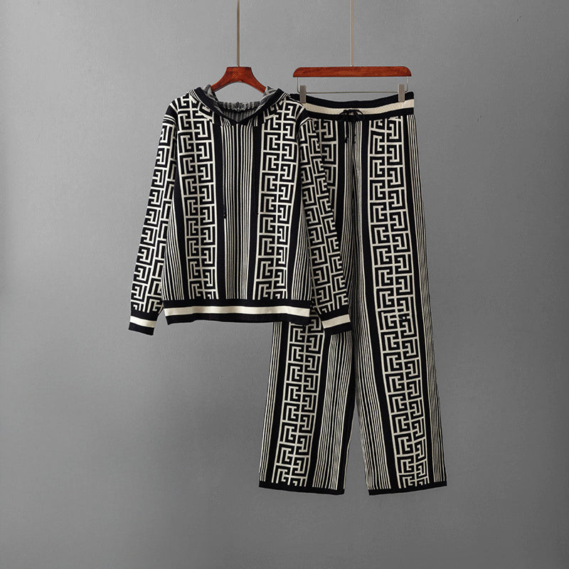 Maze Luxe Knitted 2-Piece Set