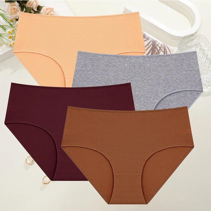 Sofia Amoretti Cotton Mid-Rise Briefs Set
