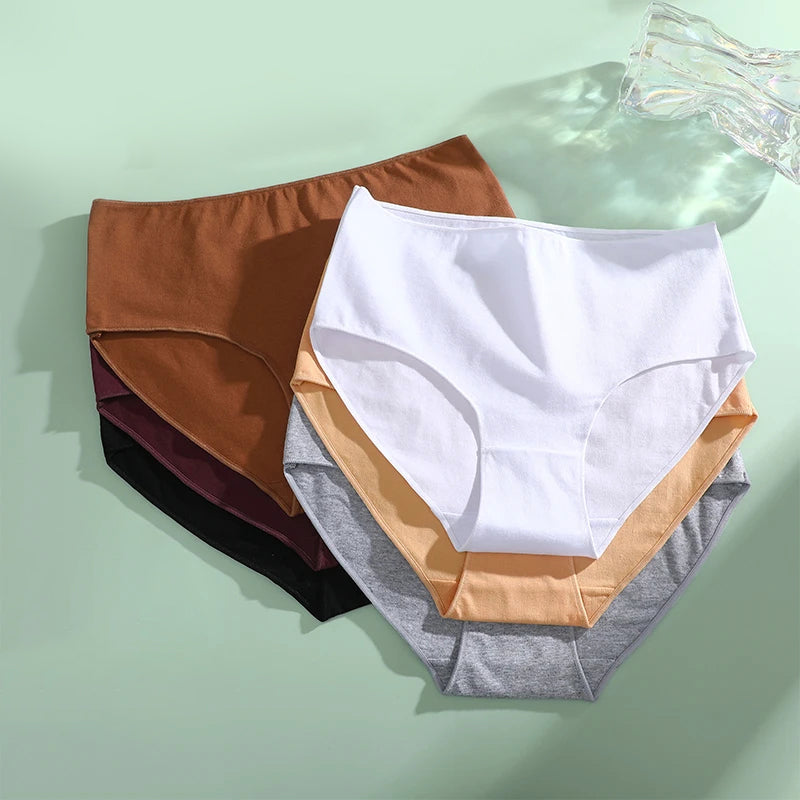 Sofia Amoretti Cotton Mid-Rise Briefs Set