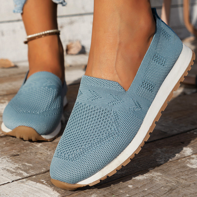 Sofia Amoretti Slip-On Mesh Shoes