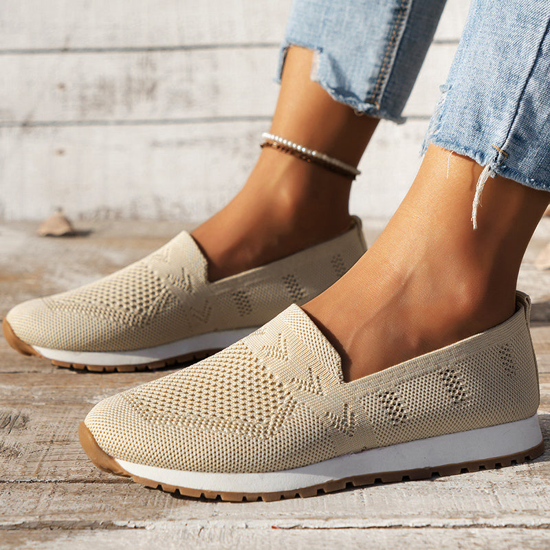 Sofia Amoretti Slip-On Mesh Shoes