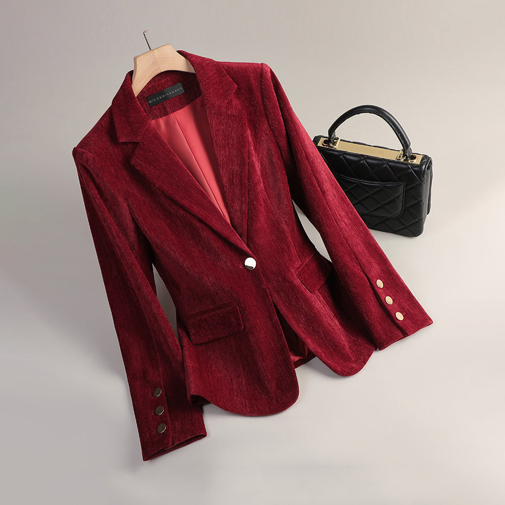 Sofia Amoretti Velvet Dawn Blazer