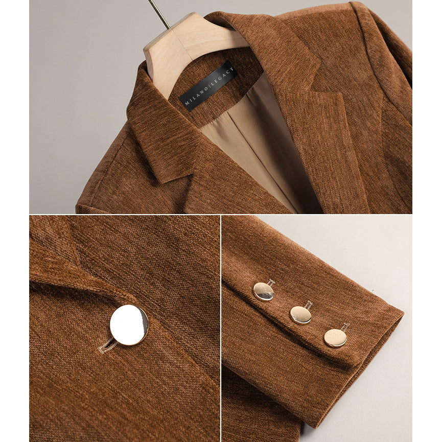 Sofia Amoretti Velvet Dawn Blazer