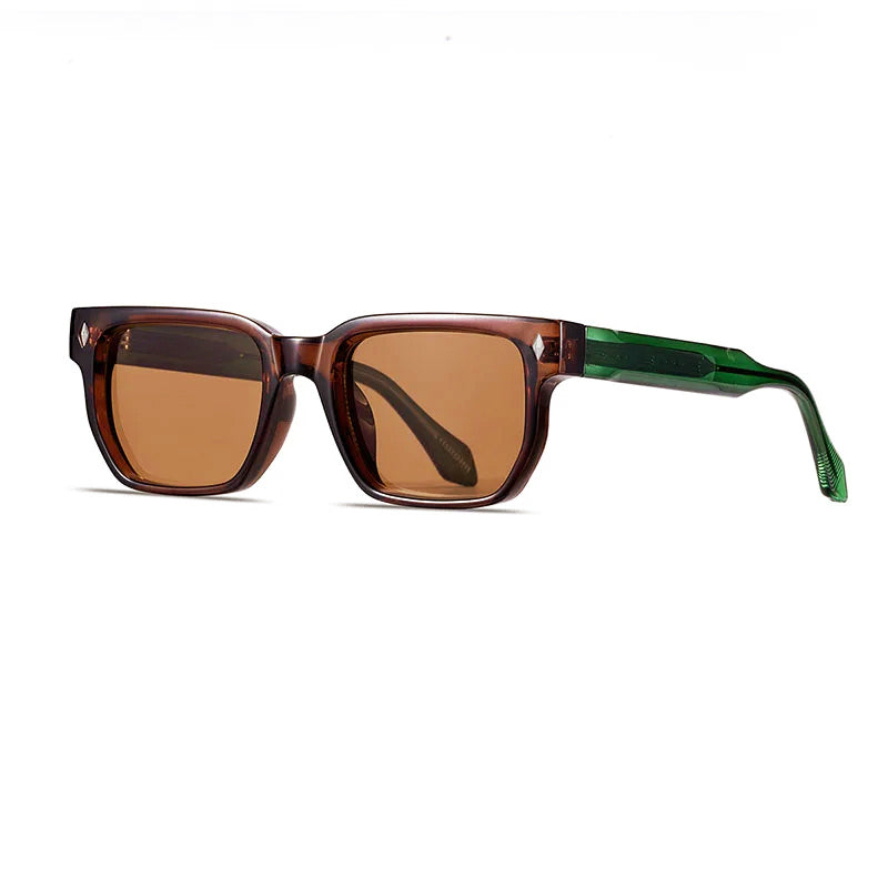 Square Sunglasses with Clean-Line Frame
