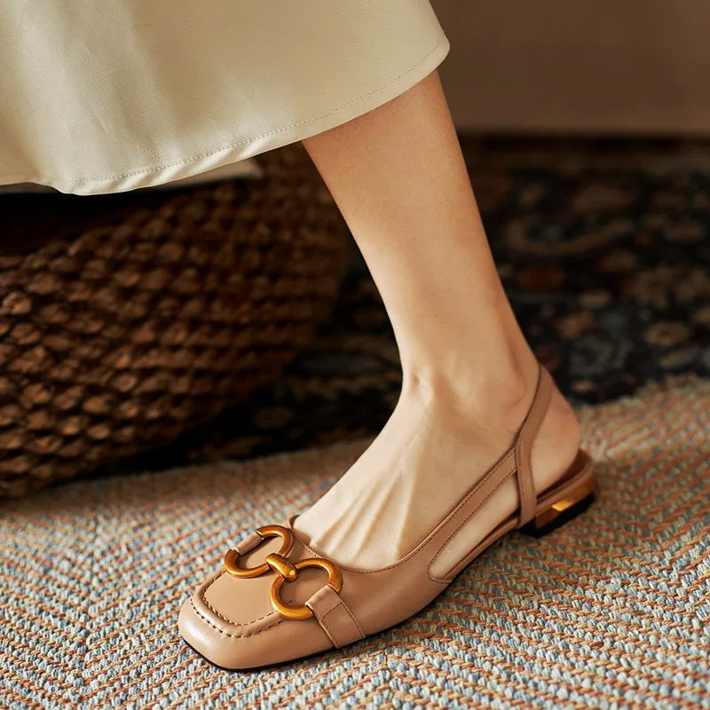Valentina Rossi Belvì Slingback Flats