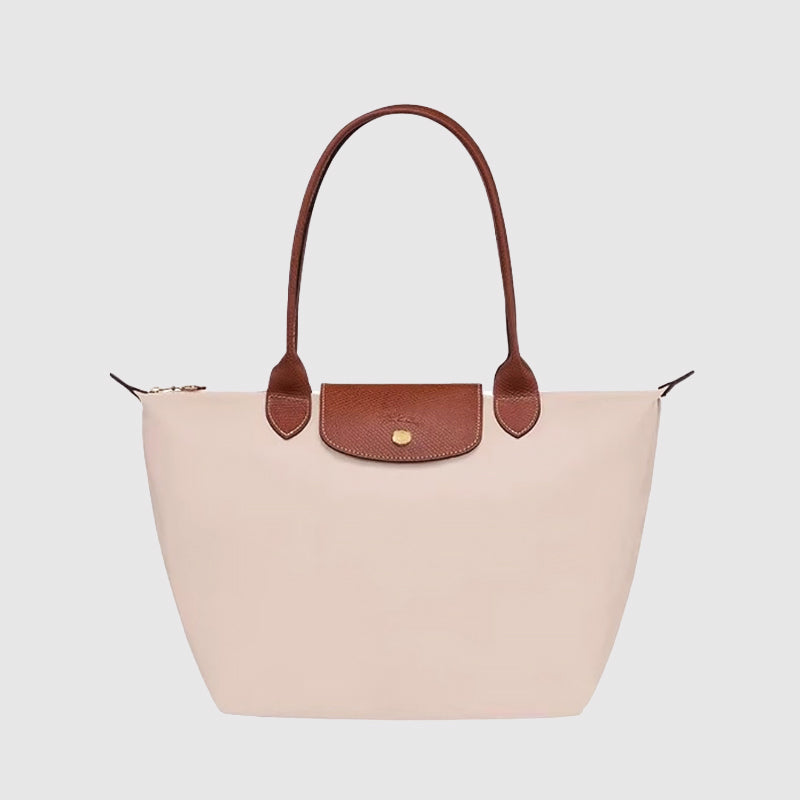 Valentina Rossi Tote Bag with Leather Trim